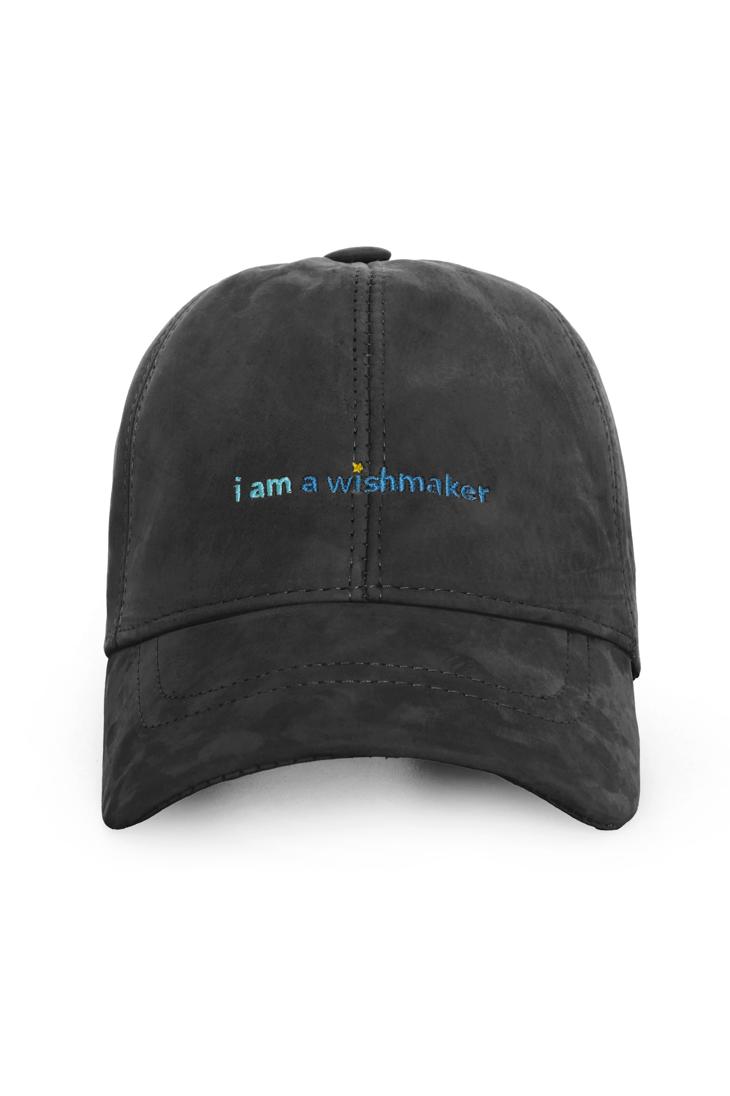 Bassigue I am a Wishmaker Süet Deri Şapka
